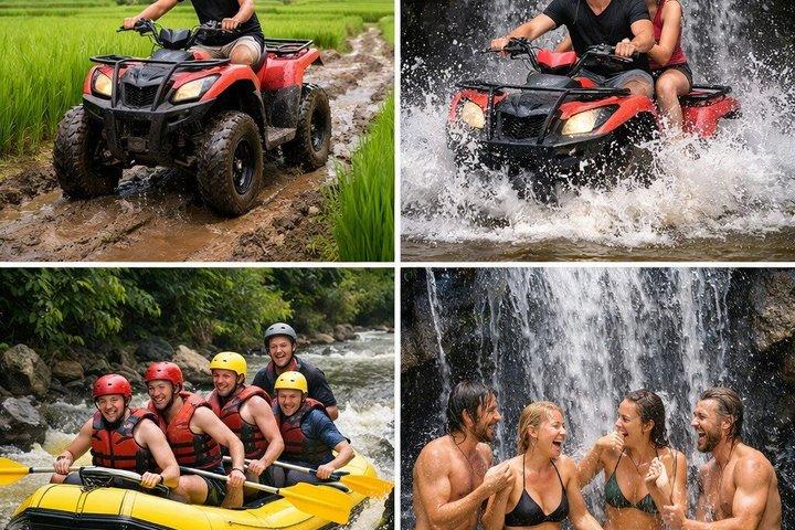 Beste avonturen Ubud : ATV Quad Bike,White Water Rafting,Waterval