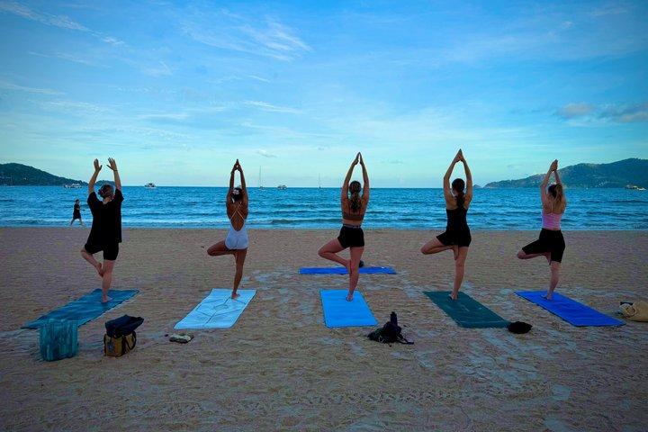Sunrise Patong Beach Yoga