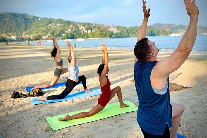 Sunrise Patong Beach Yoga