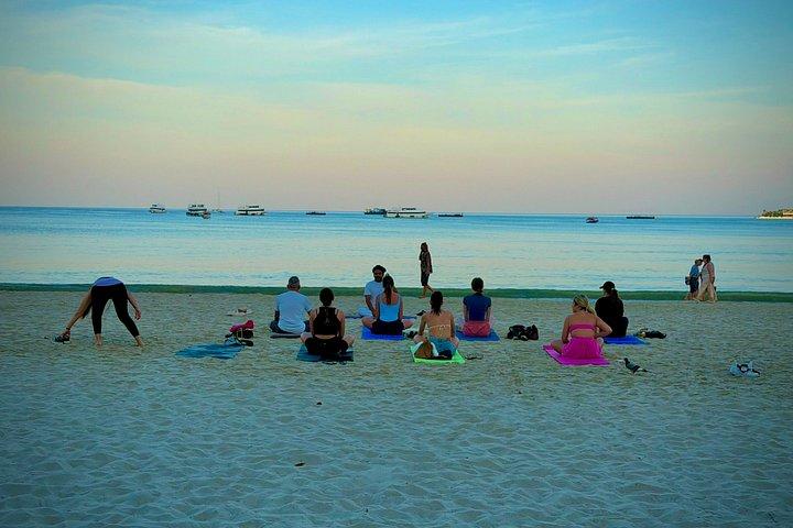 Sunrise Patong Beach Yoga