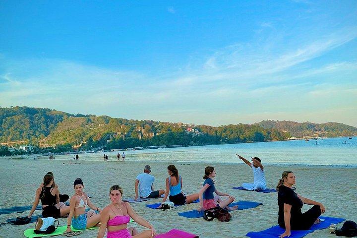 Sunrise Patong Beach Yoga