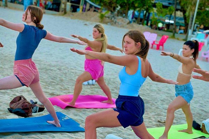 Sunrise Patong Beach Yoga