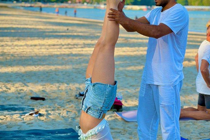Sunrise Patong Beach Yoga