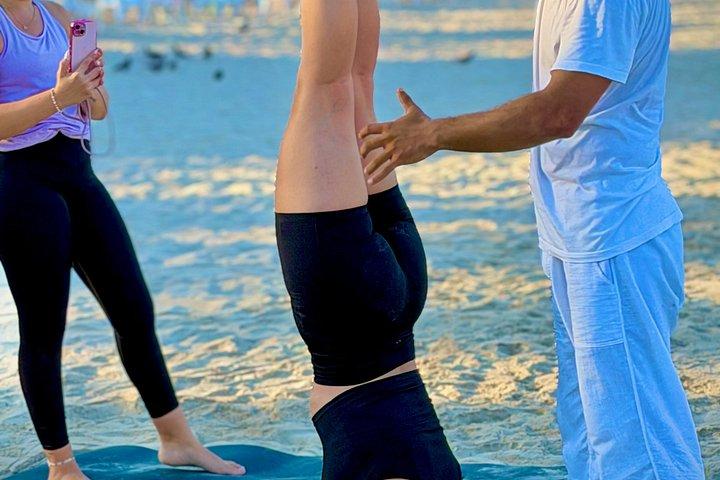 Sunrise Patong Beach Yoga