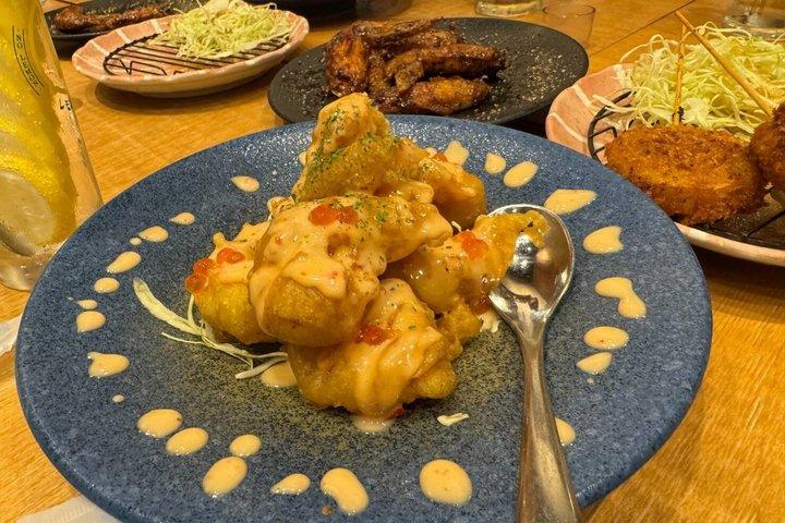 大阪フードツアー：5つの飲食店で美味しい料理15品＆ドリンク3品