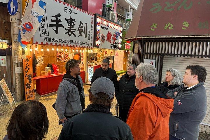 大阪フードツアー：5つの飲食店で美味しい料理15品＆ドリンク3品