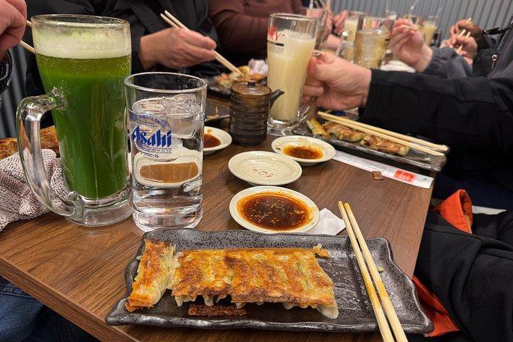 大阪フードツアー：5つの飲食店で美味しい料理15品＆ドリンク3品