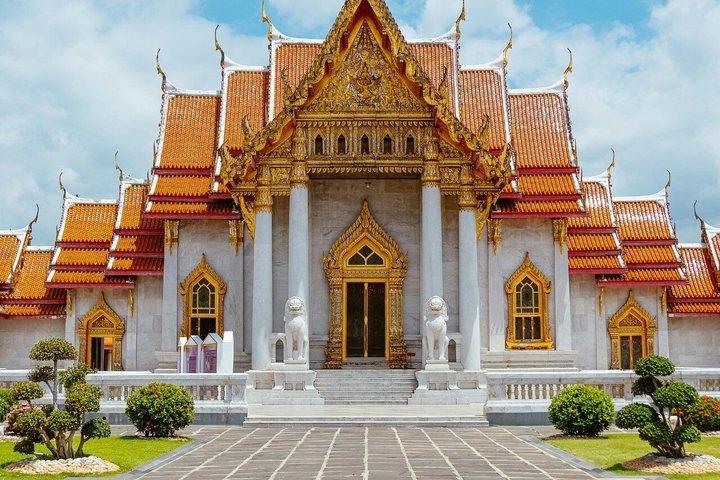 Visite du temple Bangkok 2 (Temple de marbre + Bouddha d'or)