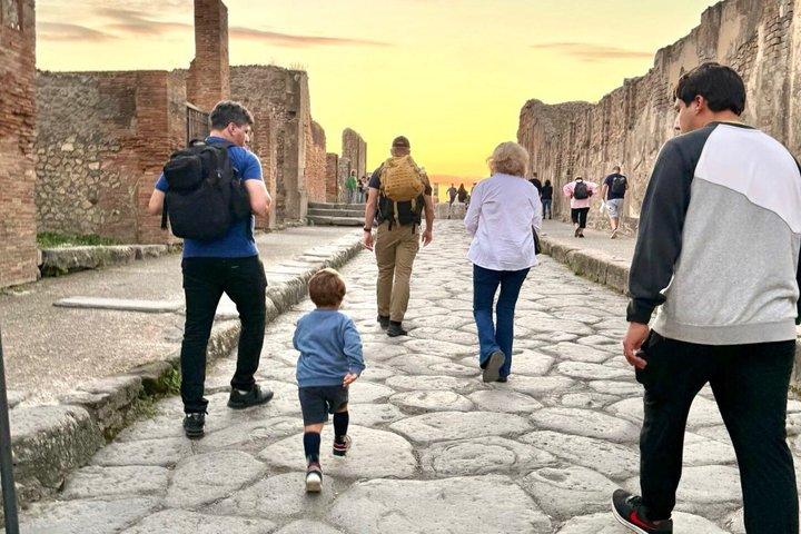 Sorrento Excursão de ônibus partilhada para Pompeia e Vesúvio