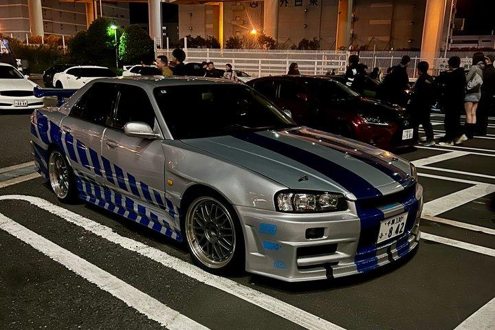東京ナイトドライブ：大黒PA＆JDM車文化ツアー⁠