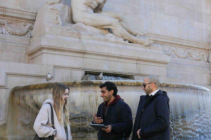 ローマ古代都市中心部、トレビの泉＆パンテオン散策ツアー