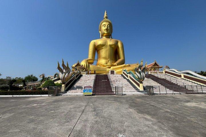 ワット・ムアンアンアントン＆アユタヤユネスコ寺院プライベートツアー