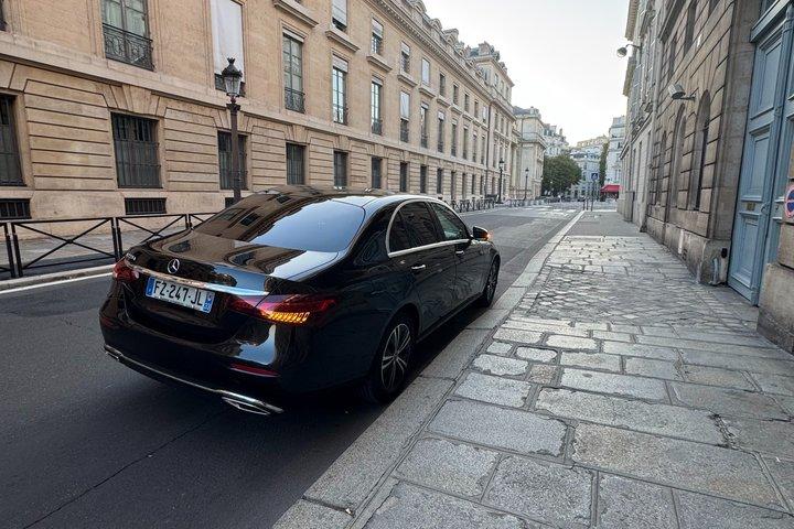 CDG Airport Privétransfer naar Parijs Hotel Mercedes Sedan