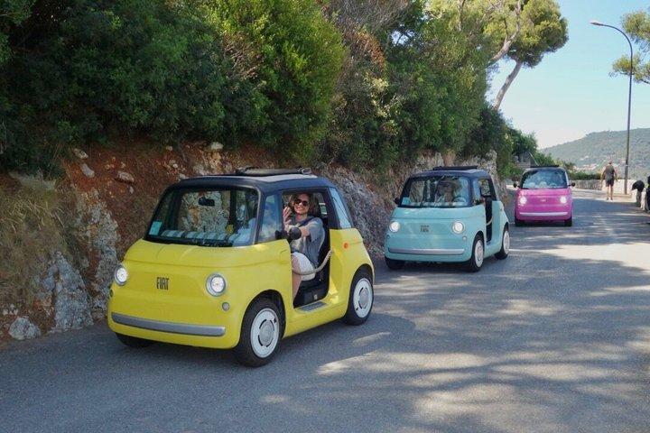Un giro retrò su una Topolino elettrica in Costa Azzurra