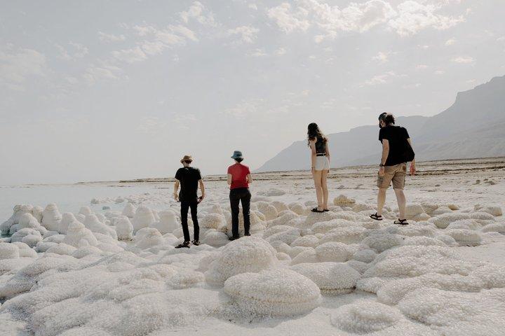 Amman Dead Sea Pink Lake and Salt Beach Private Tour