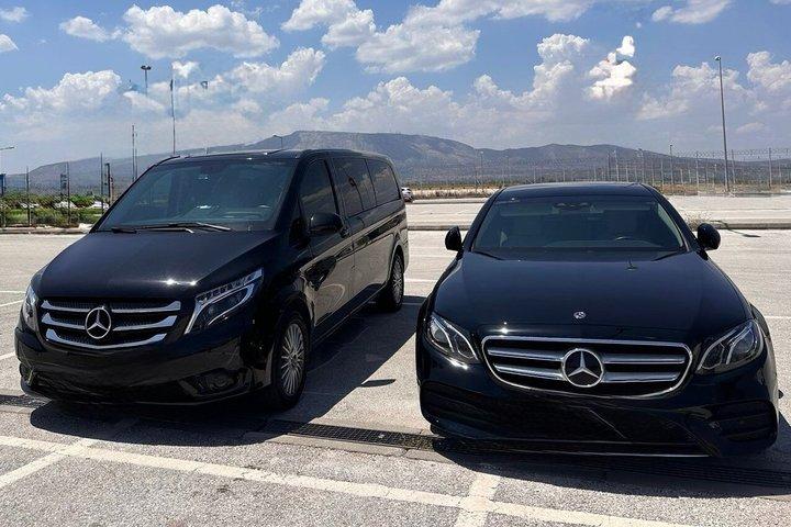 Transfert privé de départ de Athens City Center To Rafina Port