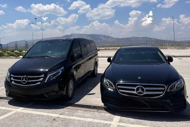 Aten Flygplats Till Pireus Port Privat ankomst Transfer