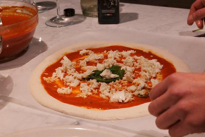 ワインテイスティング付きグルテンフリーピザ料理教室
