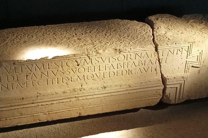 Valencia romana e visigota. Museo e cripta dell'Almoina inclusi.
