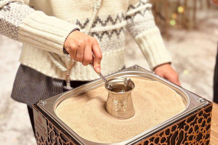 カッパドキアコーヒー儀式 : トルココーヒー・オン・サンドワークショップ