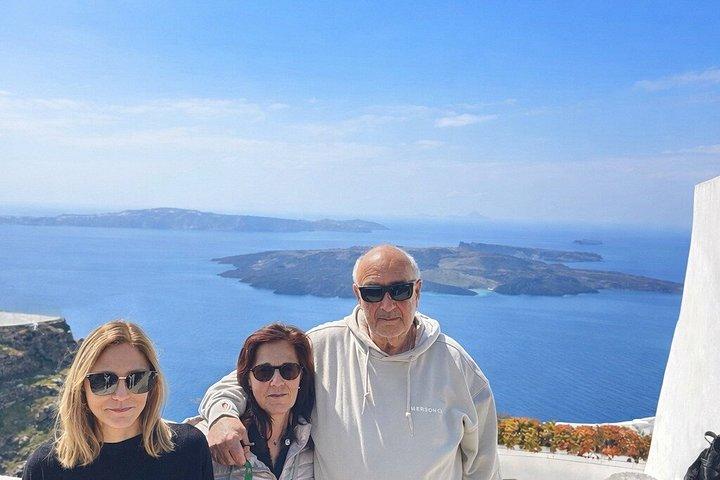 Visite privée de Santorin avec chauffeur local