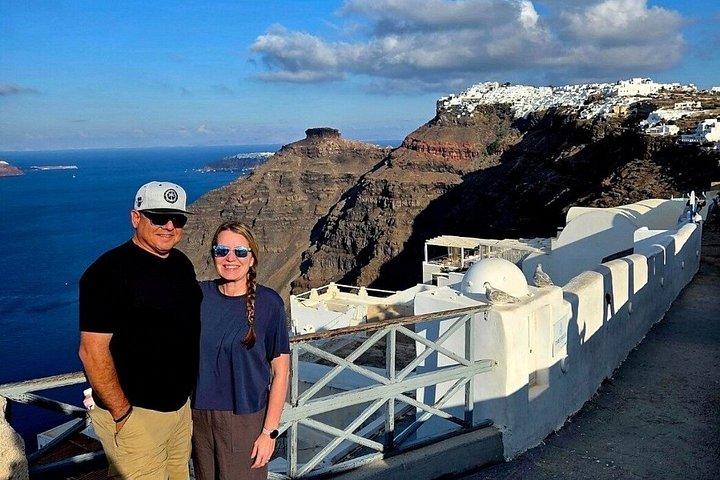 Visite privée de Santorin avec chauffeur local