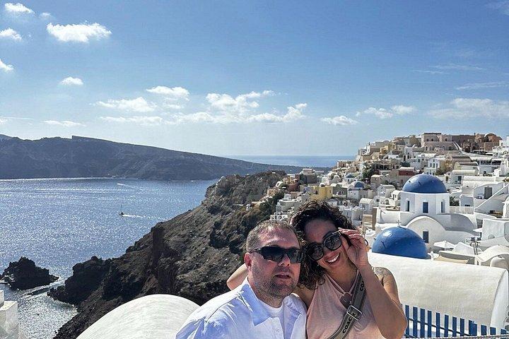 Visite privée de Santorin avec chauffeur local