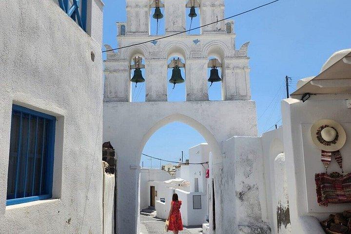 Visite privée de Santorin avec chauffeur local