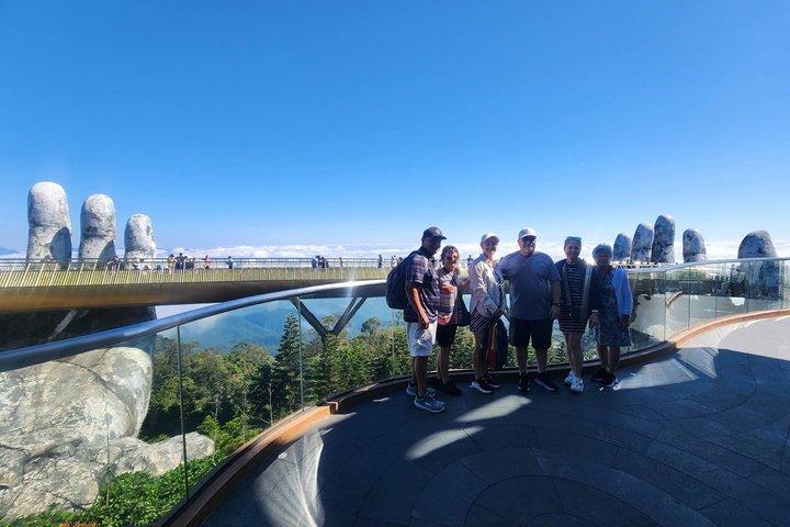 CHAN MAY ORTIEN SA HAVEN til GOLDEN BRIDGE BANA HILL via kabelbil