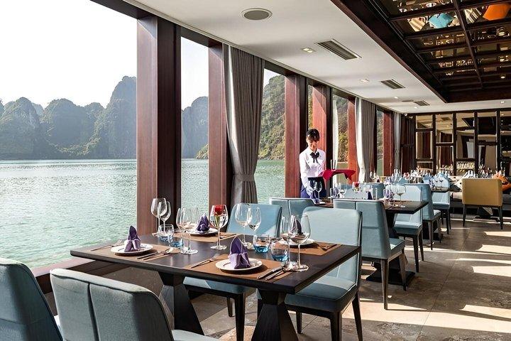 Top VIP Halong & Lan Ha Bay Crociera di lusso di un giorno da Hanoi