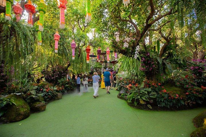 チェンマイ：チェンライ寺院ツアー（ランチ付き）とラリッタカフェ