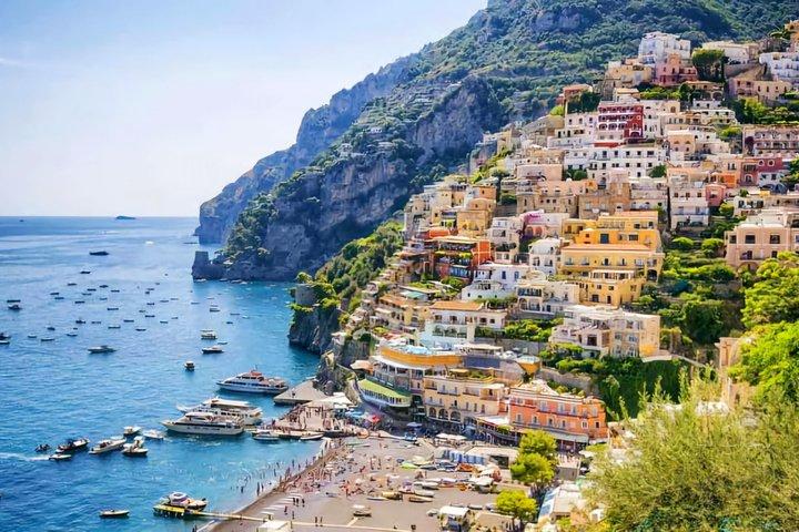Privé dagtrip vanuit Rome : ontdek Pompeii & de kust van Amalfi