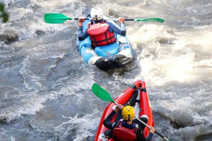 Aventure en kayak dans le parc national de Vjosa, Albanie