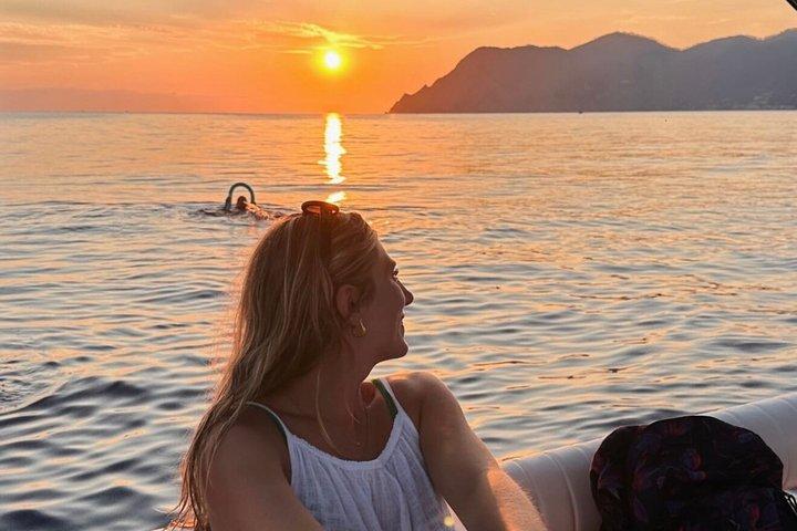 Cinque Terre vom Meer aus: Tages- und Sonnenuntergangstouren ab Manarola