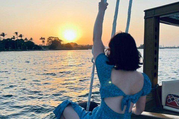 Romântico Nile Felucca Sunset Dinner no Cairo