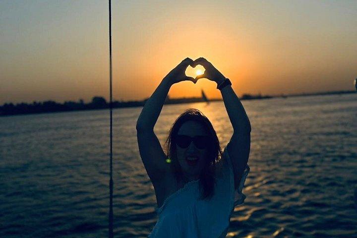 Romântico Nile Felucca Sunset Dinner no Cairo