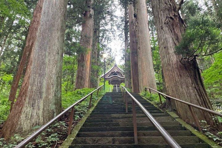 戸隠神社&スノーモンキー終日プライベートツアー