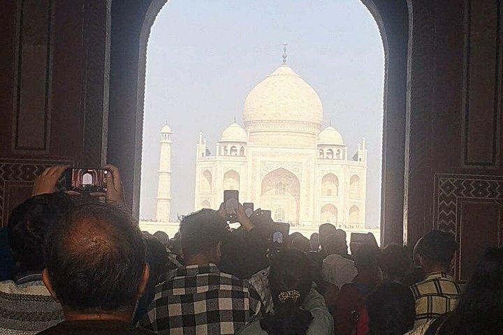 デリー発プライベートタージ・マハル、アグラ要塞＆ベビータージツアー