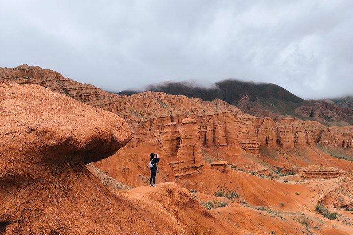 Antiguos cañones de Burana y Konorchek