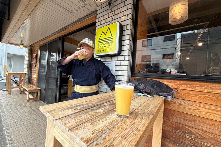 東京から列車でトラックスサイドクラフトビールを、元JR乗務員と一緒に