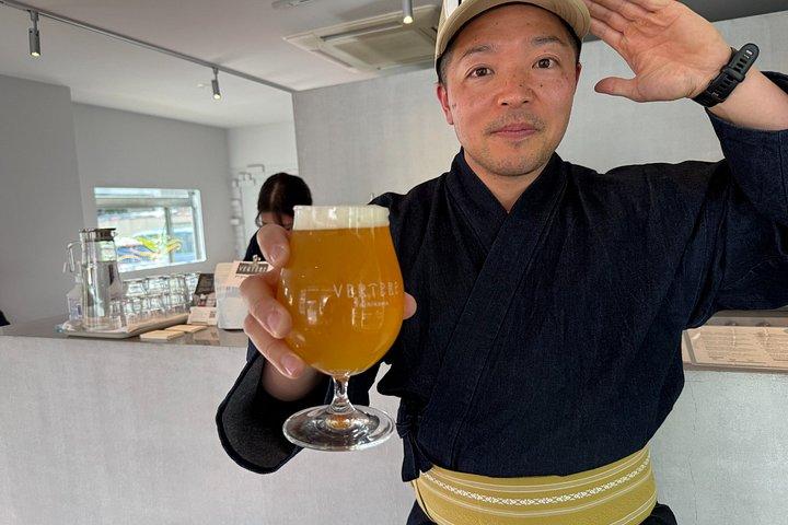東京から列車でトラックスサイドクラフトビールを、元JR乗務員と一緒に