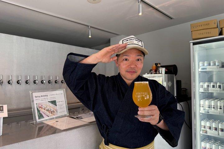 東京から列車でトラックスサイドクラフトビールを、元JR乗務員と一緒に
