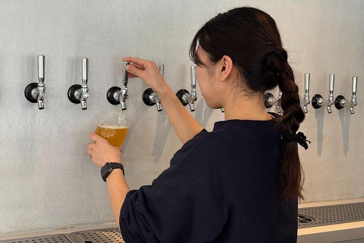 東京から列車でトラックスサイドクラフトビールを、元JR乗務員と一緒に