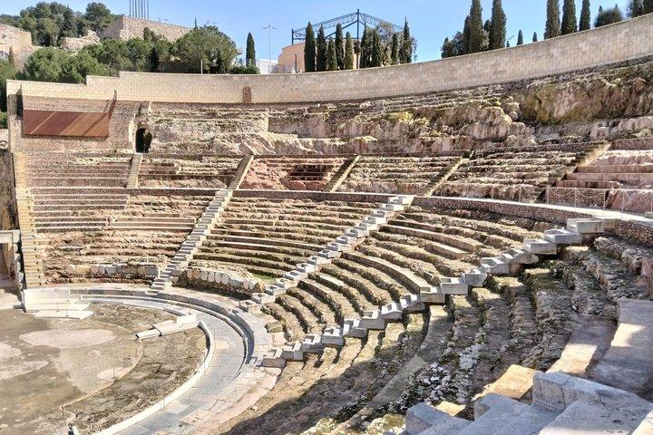 Partindo de Alicante, Múrcia e Cartagena, com ingresso para o Teatro Romano.
