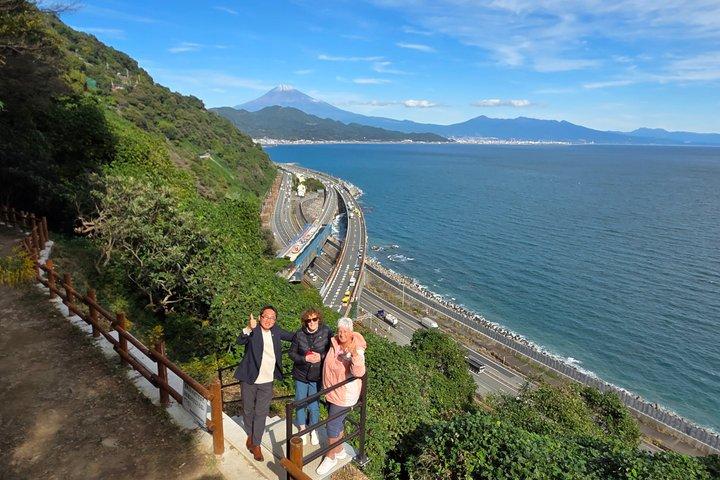 清水港から様々な角度から富士山を眺めるショートツアー