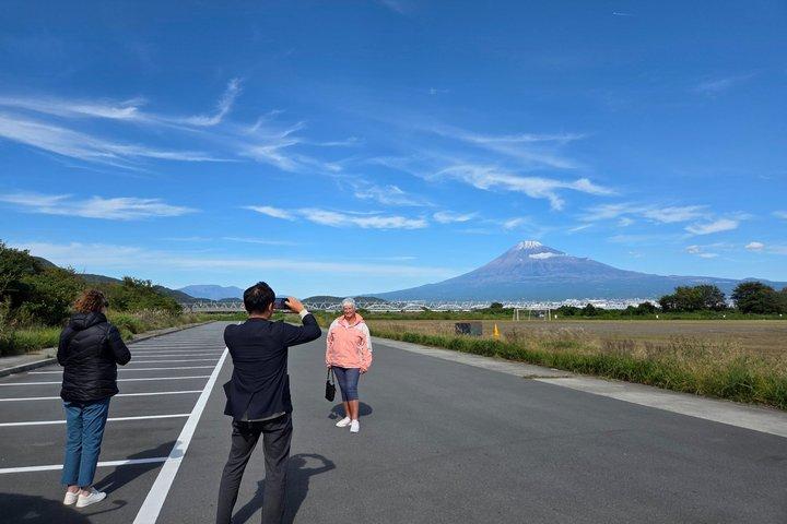 清水港から様々な角度から富士山を眺めるショートツアー