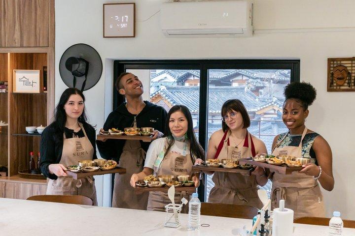 Un'esperienza completa a tavola Coreano con Hanok View