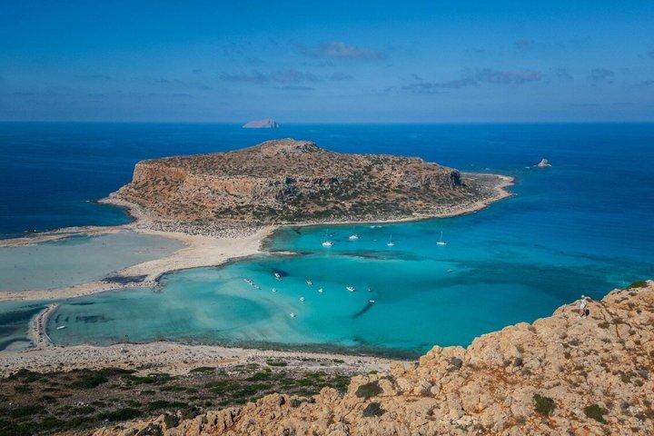 Boat Tour from Chania to Balos, Gramvousa, Menies & More