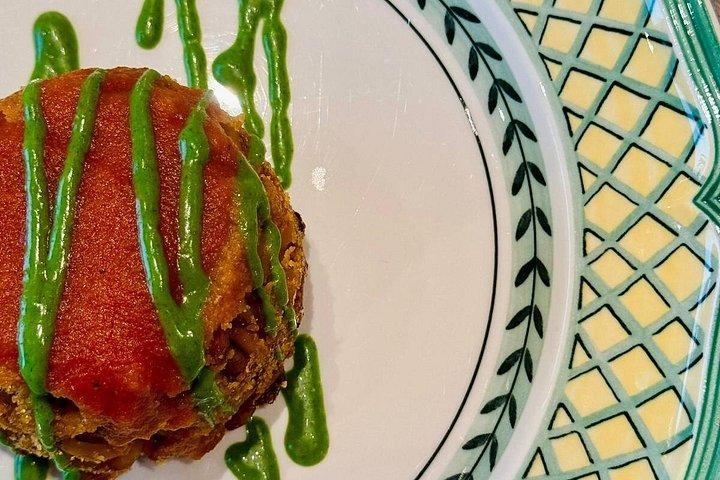 エトナの高級ワイナリーでのワインテイスティング、パルメントでのランチ、そしてドライバー
