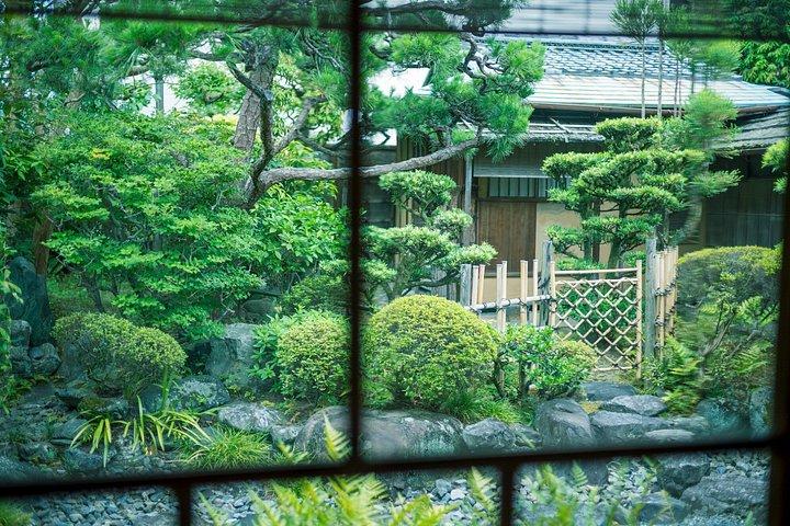 京都のお寺庭園で音と三味線を堪能